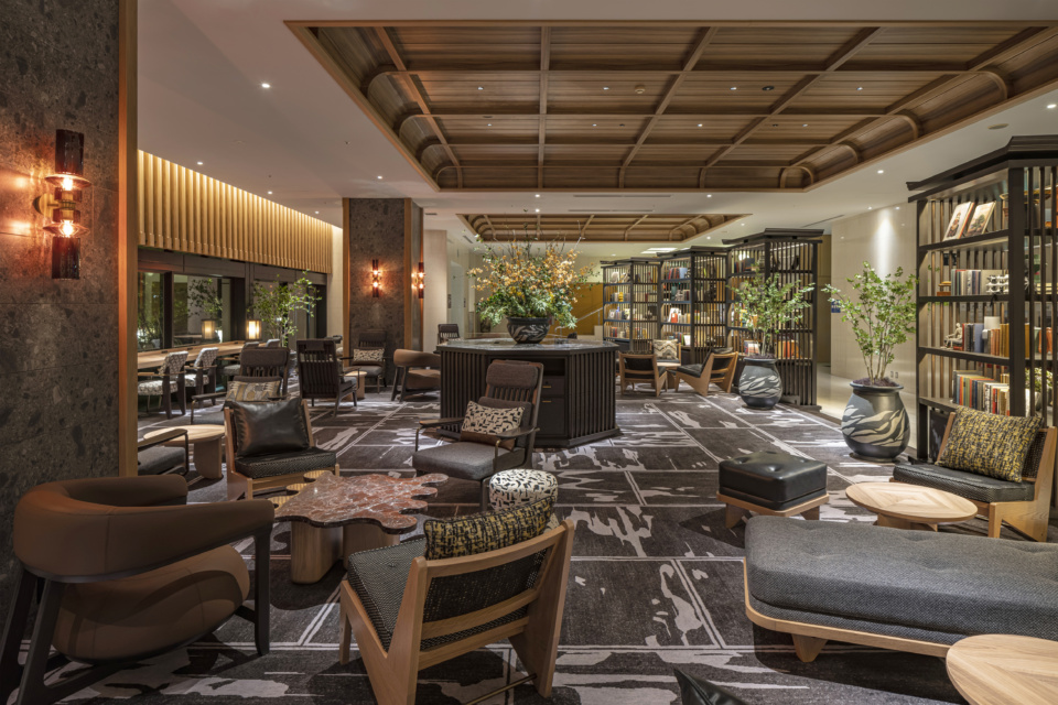 LOBBY LOUNGE -HOTEL PARENS ONOYA- | DESIGN STUDIO CROW